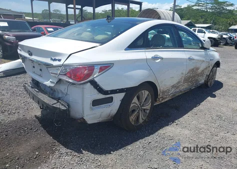 2015 Hyundai Sonata Hybrid Limited из США, поврежденный, VIN KMHEC4A48FA128605